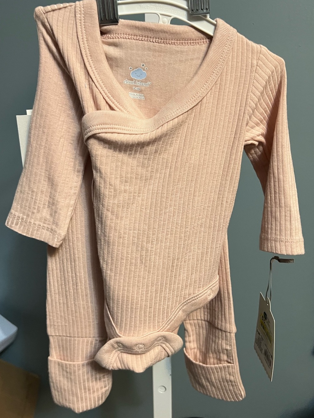 Cloud Island Pink 2 piece outfit 0-3 months NWT